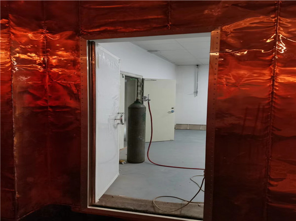 CT室射线防护施工